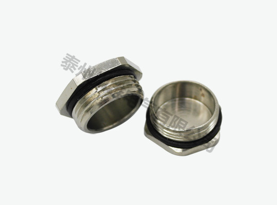 Metal waterproof plug